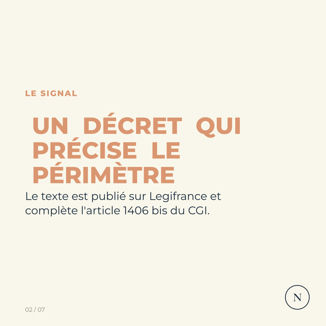 Carrousel Décret n° 2026-831 du 25 août 2026 relatif au champ d'application de la taxe sur la vacance des locaux d'habitation prévue par l'article 140, visuel 2