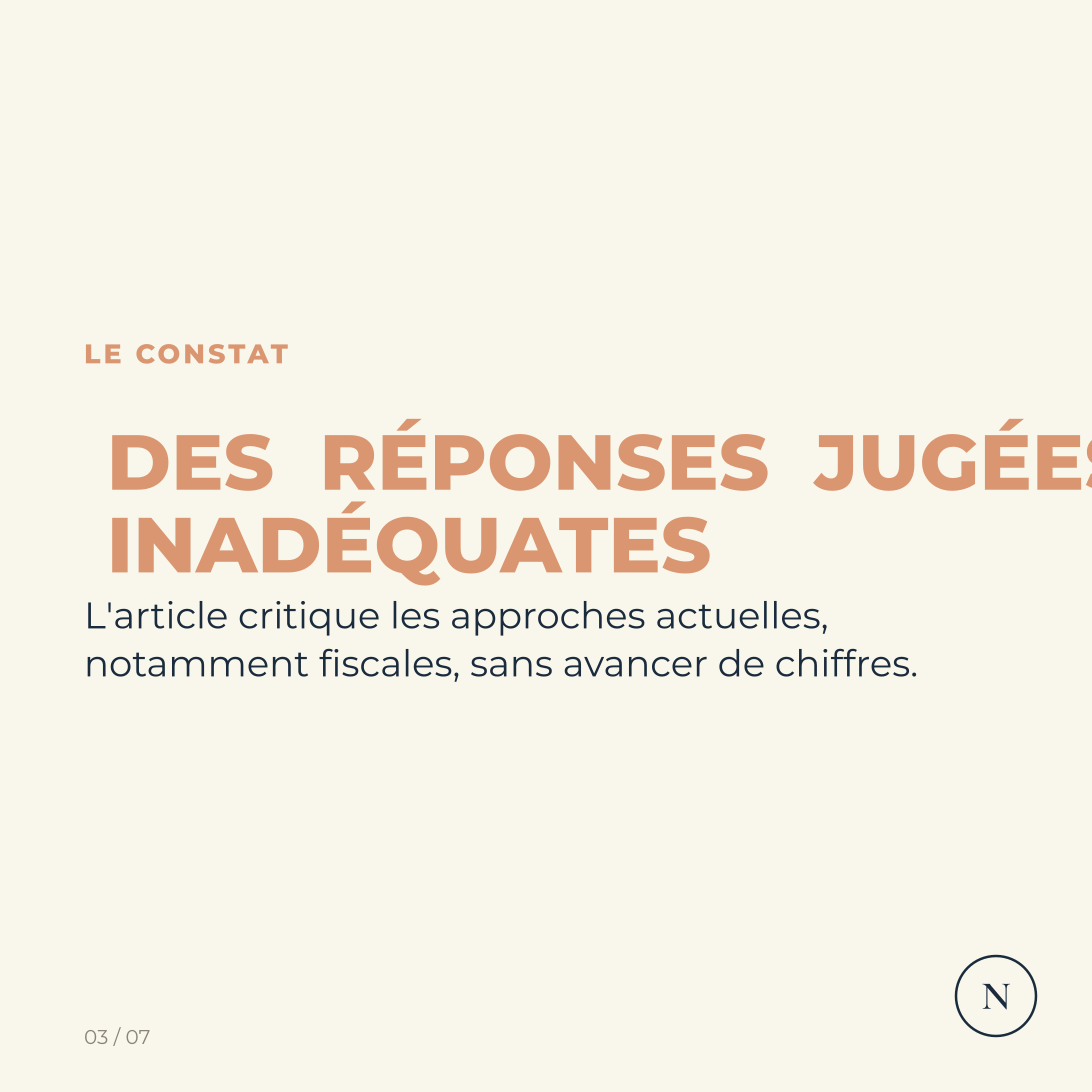 Carrousel Héritage : vrai problème, fausses solutions - l'Opinion, visuel 3