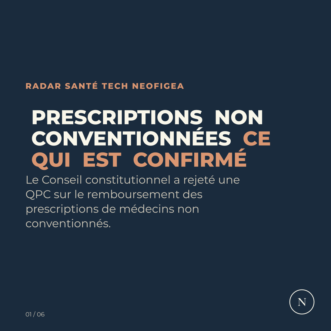 Carrousel Rejet d'une QPC sur le remboursement des prescriptions des médecins non conventionnés, visuel 1
