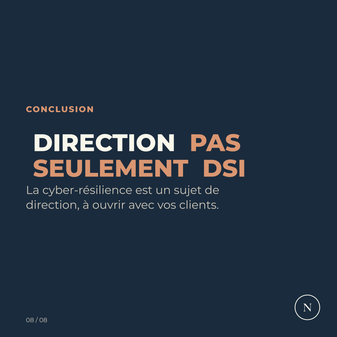 Carrousel Cyber-résilience : quand le SI tombe, qui redémarre l’entreprise ? - InformatiqueNews, visuel 8